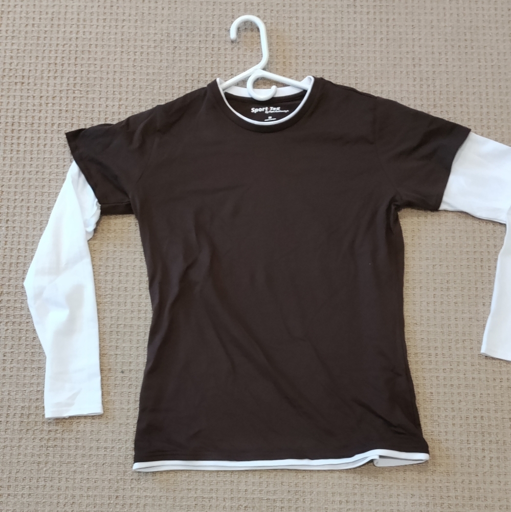 Sport tek women's medium double layer long sleeve shirt